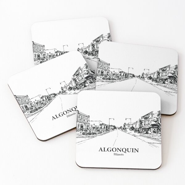 Item preview, Algonquin - Illinois designed and sold by Lakeric Cityscapes.