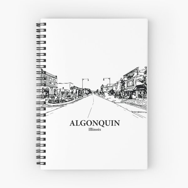Item preview, Algonquin - Illinois designed and sold by Lakeric Cityscapes.