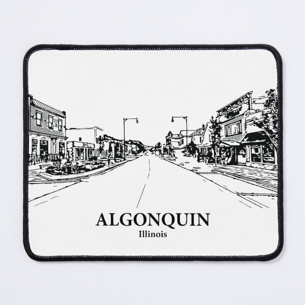 Item preview, Algonquin - Illinois designed and sold by Lakeric Cityscapes.