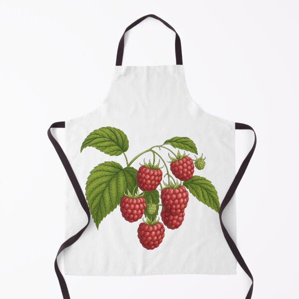 Item preview, Realistic Raspberry Botanical Illustration designed and sold by ArtfulWeave.
