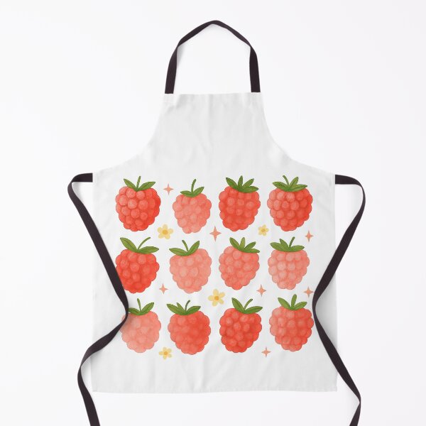 Item preview, Seamless Raspberry Pattern with Flowers designed and sold by ArtfulWeave.