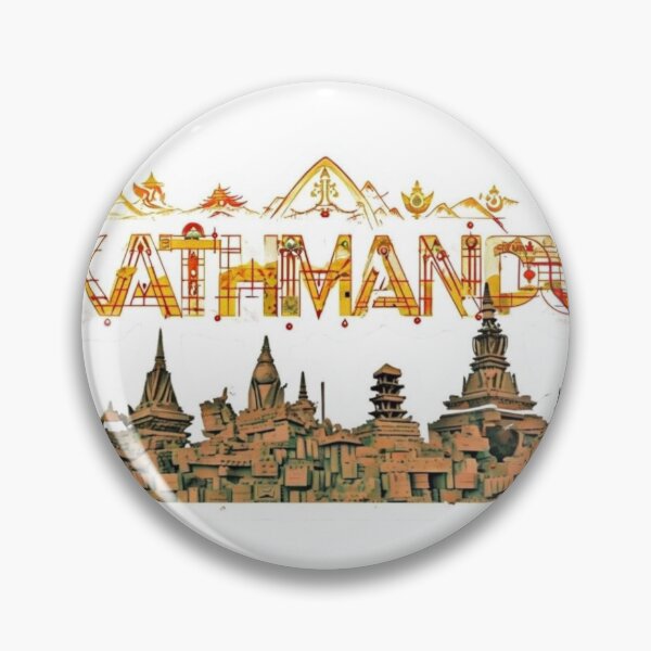 Item preview, Kathmandu – Sacred Code Brick Sticker Premium Cool Trendy Best Gift  designed and sold by Imaginarium of Chaos falcon88 .