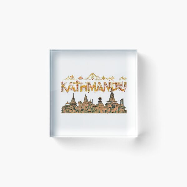 Item preview, Kathmandu – Sacred Code Brick Sticker Premium Cool Trendy Best Gift  designed and sold by Imaginarium of Chaos falcon88 .