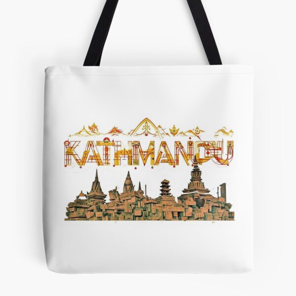 Item preview, Kathmandu – Sacred Code Brick Sticker Premium Cool Trendy Best Gift  designed and sold by Imaginarium of Chaos falcon88 .
