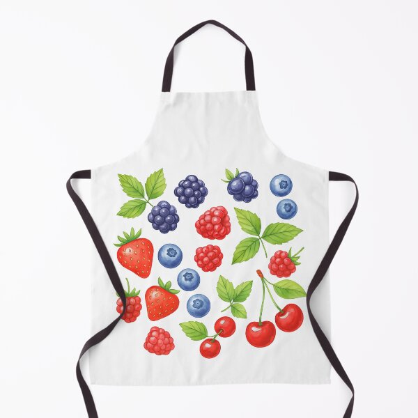 Item preview, Colorful Mixed Berry and Fruit Illustration designed and sold by ArtfulWeave.