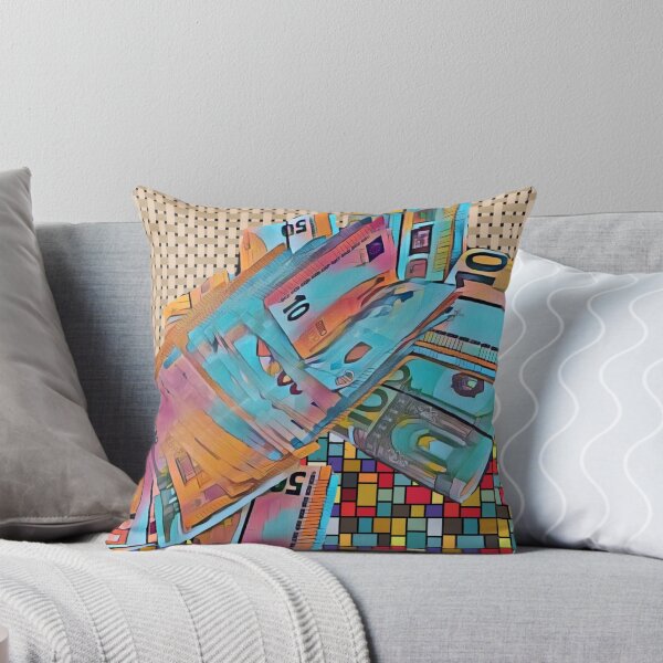 Money Throw Pillow