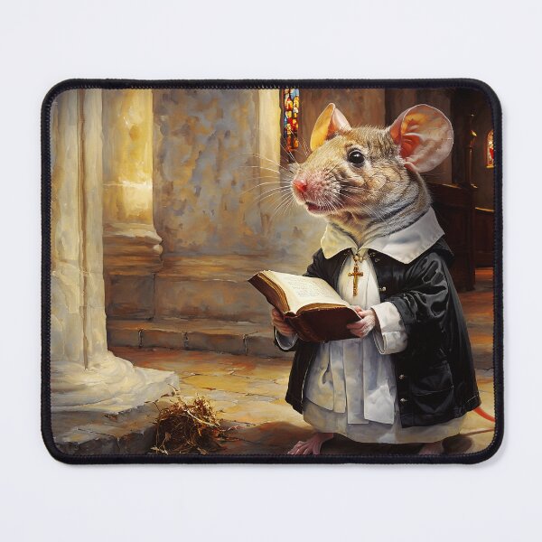 Item preview, Animal - Mouse - Church mouse designed and sold by Mike Savad Photography.