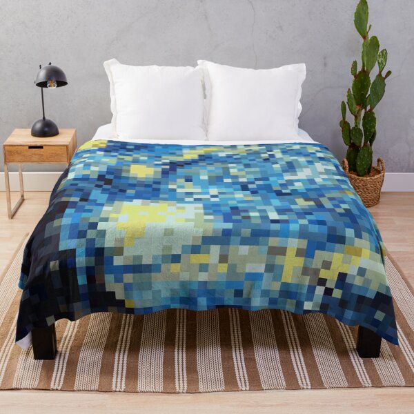 Item preview, Pixel art. The Starry Night. designed and sold by Tanysha54.