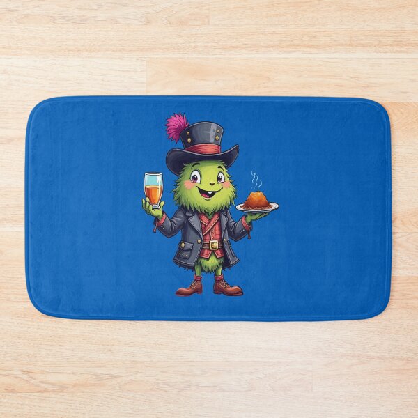 Item preview, Whimsical Scottish Thistle With Dram of Whisky and Haggis designed and sold by taiche.
