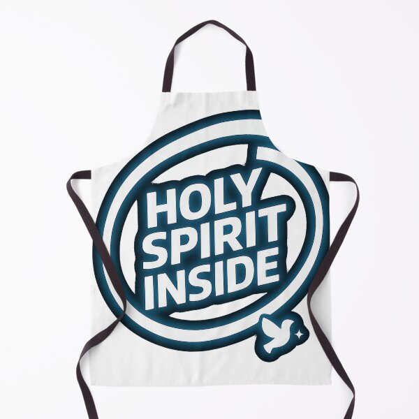 Item preview, Holy Spirit Inside – Tech Faith Badge designed and sold by LevelUpLab.