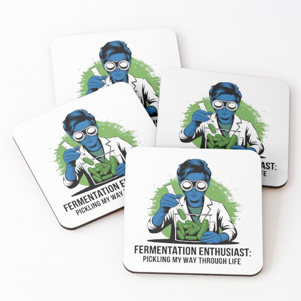 Item preview, Fermentation Enthusiast Art Print with Pickling Humor designed and sold by HustleBossLady247.