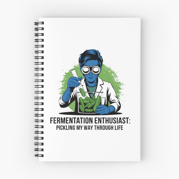 Item preview, Fermentation Enthusiast Art Print with Pickling Humor designed and sold by HustleBossLady247.