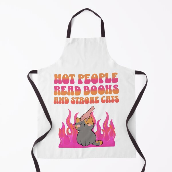 Item preview, Hot people read books and stroke cats designed and sold by BritishDelights.