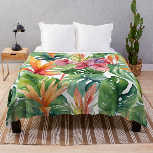 Item preview, Nurturing Spirit ,Tropical Serene Floral Art . designed and sold by StickAndStyle .