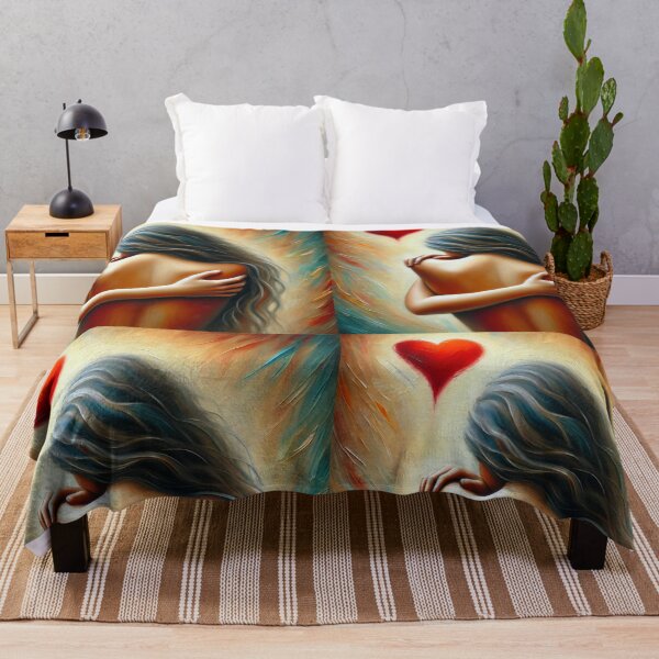 Item preview, Warm Abstract Art ,Embracing Love . designed and sold by StickAndStyle .