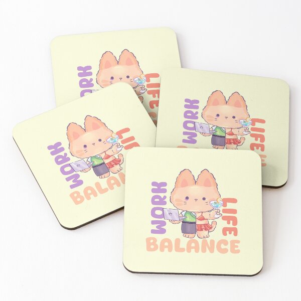 Item preview, Copy of Miss Salarycat - work life balance designed and sold by Do Bee Do.