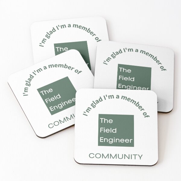 Item preview, I'm glad I'm a member of The Field Engineer Community designed and sold by The Field Engineer.