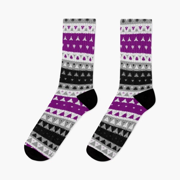 Item preview, Funky Ornate Abstract Asexual Pride Flag Stripes designed and sold by Chaos Queery.