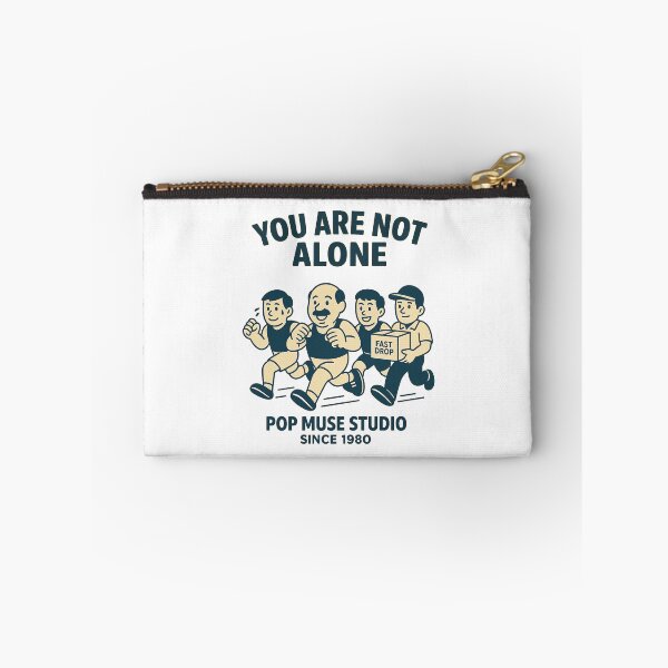 Item preview, YOU ARE NOT ALONE – Running with a Delivery Worker designed and sold by giant_ani.