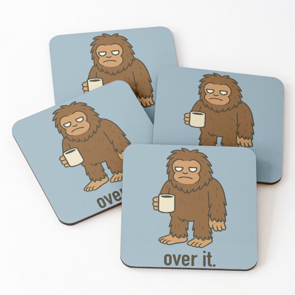 Item preview, Sleepy Bigfoot designed and sold by Zomb13 Designs.