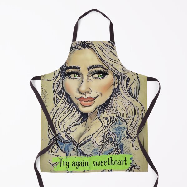 Item preview, Try Again Sweetheart Pop Art Portrait designed and sold by gleefulme.
