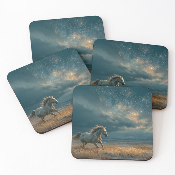 Item preview, horse running through meadow designed and sold by artsy artistry.