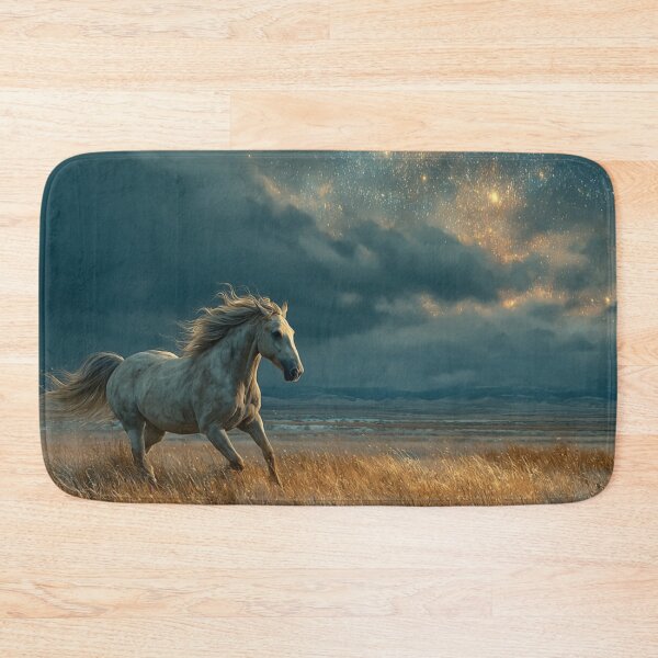 Item preview, horse running through meadow designed and sold by artsy artistry.