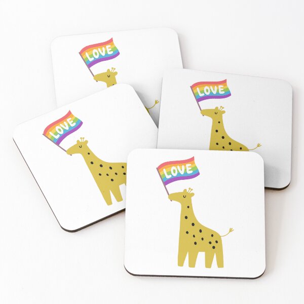 Item preview, Love Pride Giraffe Design designed and sold by CarefulCreation.