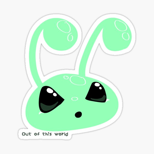 Item preview, Silly alien (blobby version) designed and sold by Silly-Stuffs.