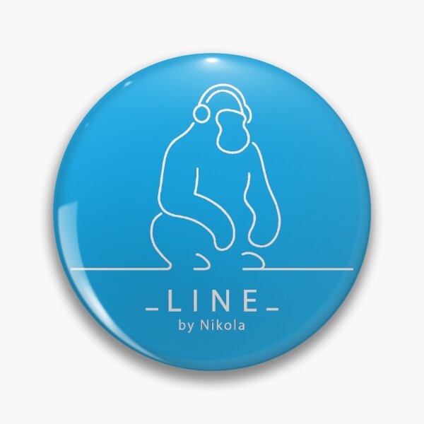 Item preview, Minimalist Monkey Line Art – L I N E by Nikola designed and sold by ___L__I__N__E___.