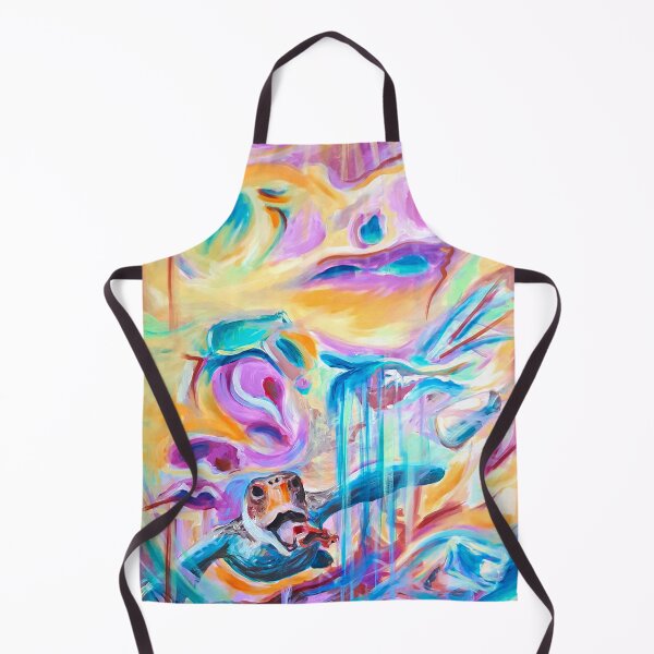 Item preview, turtle eating plastic in a plastic sea... designed and sold by Tereza Pilar Art.