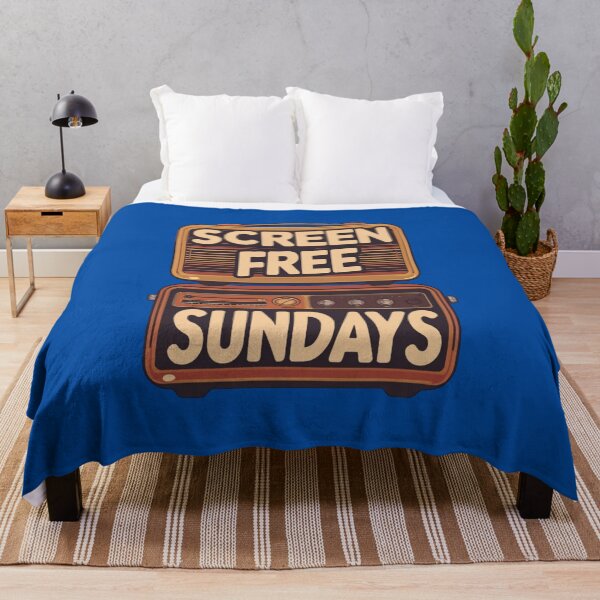 Item preview, Screen-Free Sundays Retro Radio Revival designed and sold by Zakrytos ★★★★★.