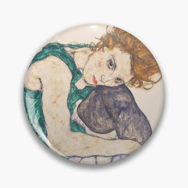 Item preview, Seated Woman with Bent Knees designed and sold by Craphe.