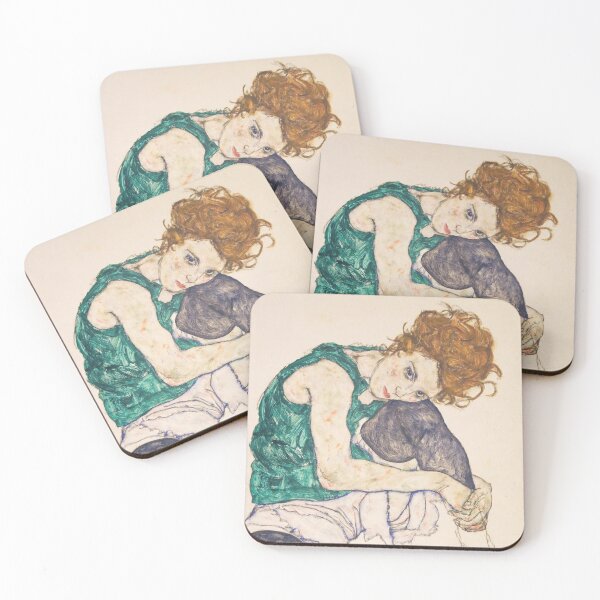 Item preview, Seated Woman with Bent Knees designed and sold by Craphe.