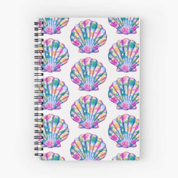 Item preview, Bright floral Seashell designed and sold by MendaciousMina.
