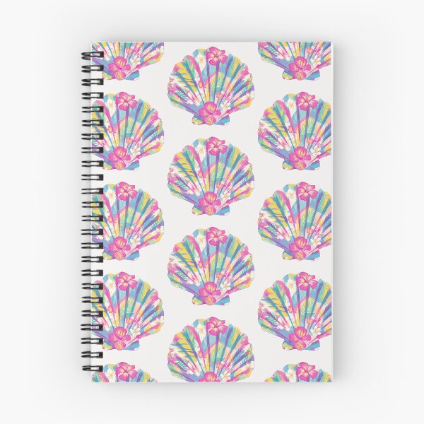 Item preview, Bright floral Seashell designed and sold by MendaciousMina.