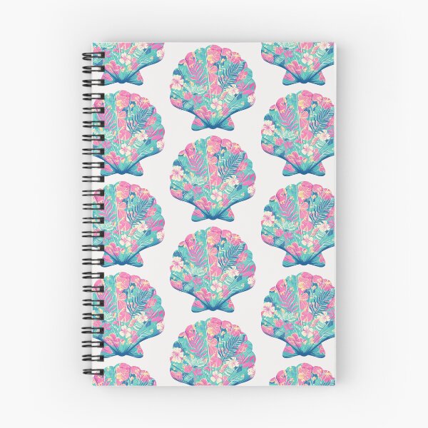 Item preview, Bright floral Seashell designed and sold by MendaciousMina.
