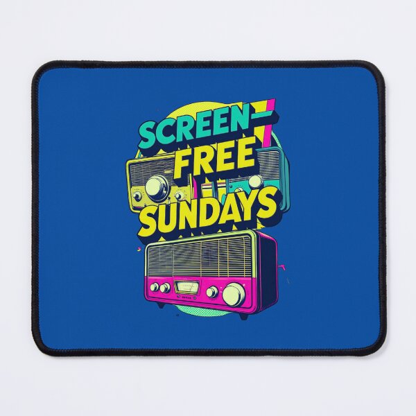 Item preview, Retro Waves Screen-Free Sundays designed and sold by Zakrytos ★★★★★.