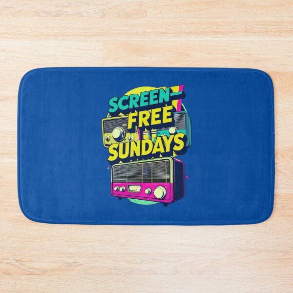 Item preview, Retro Waves Screen-Free Sundays designed and sold by Zakrytos ★★★★★.
