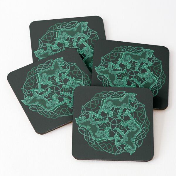 Item preview, Celtic Horse Triskelion – Tribal Knotwork Design for Shirts & Stickers designed and sold by strixvariaart.