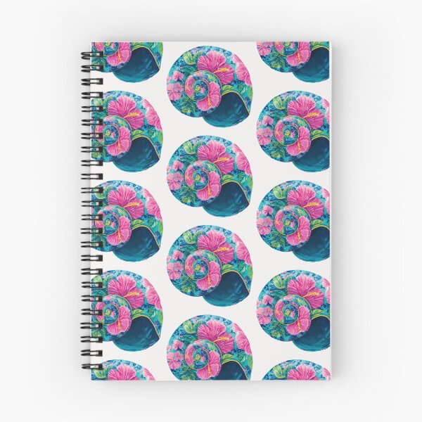 Item preview, Bright floral Seashell designed and sold by MendaciousMina.