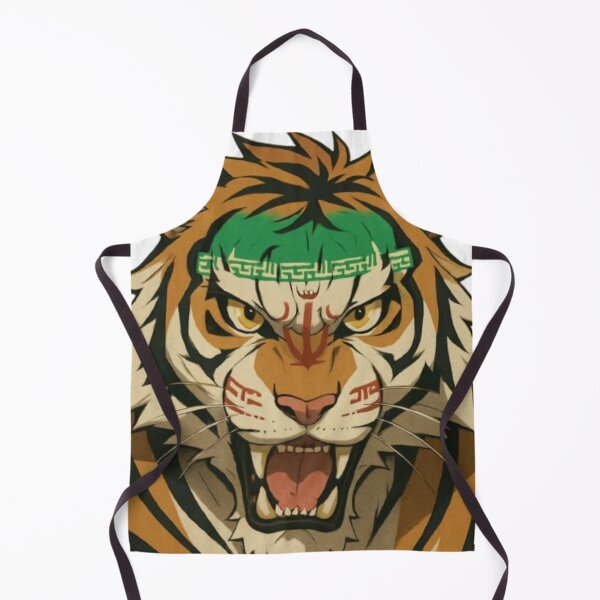 Item preview, Anime Tiger with Iran Flag – Fierce Persian Warrior designed and sold by The-Onyxx.