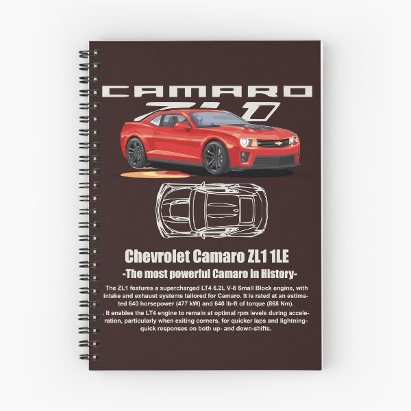 Item preview, Vintage Classic Chevrolet Car Camaro Red SS  designed and sold by PrintCarClub.