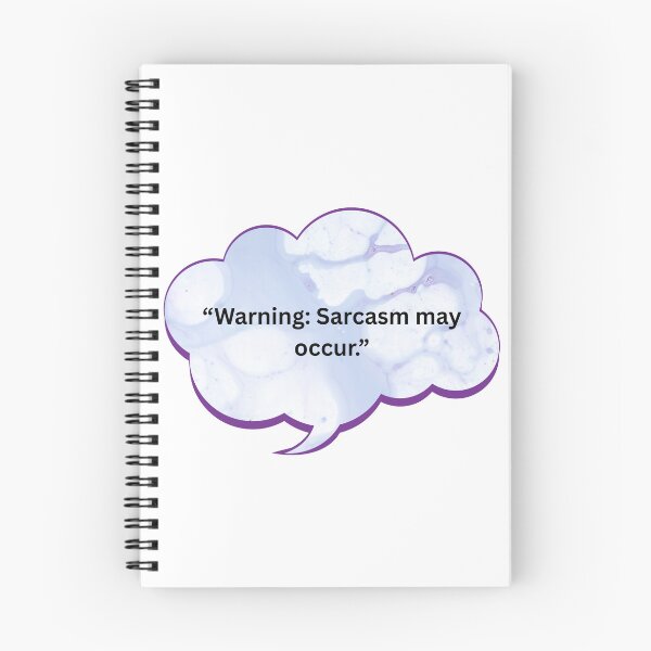 Item preview, Warning: Sarcasm May Occur designed and sold by WiseGuyWarehouse.