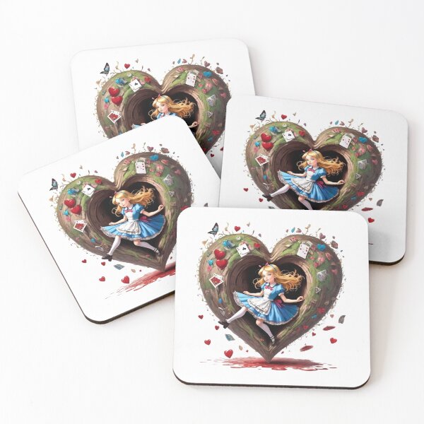 Item preview, Alice in wonderland Fairytale Heart designed and sold by Digiheart.