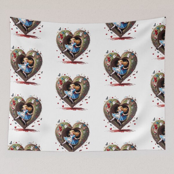 Item preview, Alice in wonderland Fairytale Heart designed and sold by Digiheart.