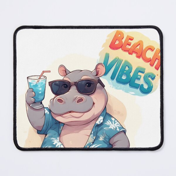 Item preview, beach HIPPO designed and sold by aliraweb.