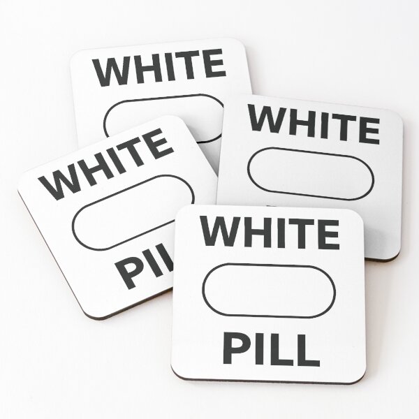Item preview, White Pill designed and sold by Comfy Relic Studio.