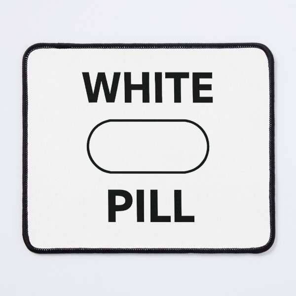 Item preview, White Pill designed and sold by Comfy Relic Studio.