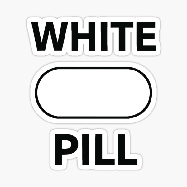 Item preview, White Pill designed and sold by Comfy Relic Studio.
